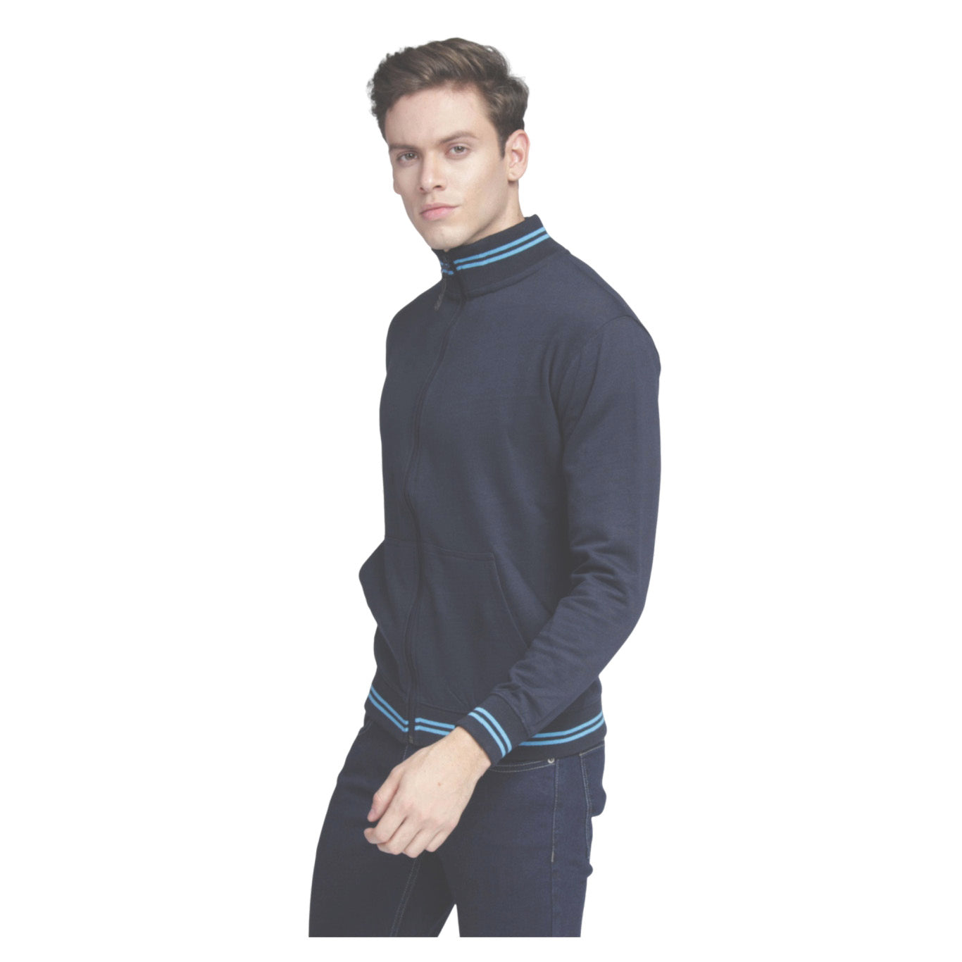 AWG High Neck Kangaroo Pocket Jackets