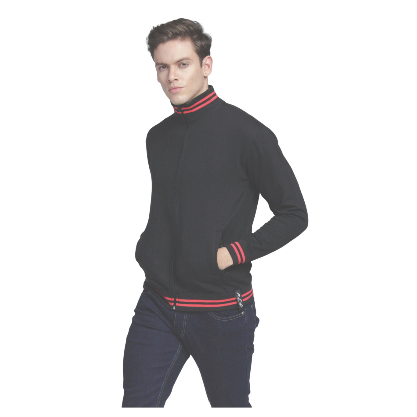 AWG High Neck Kangaroo Pocket Jackets