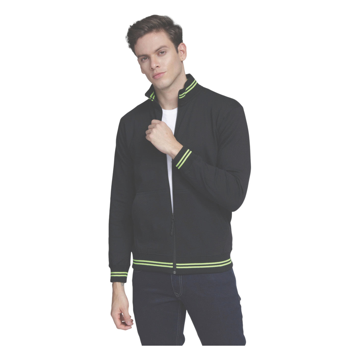 AWG High Neck Kangaroo Pocket Jackets