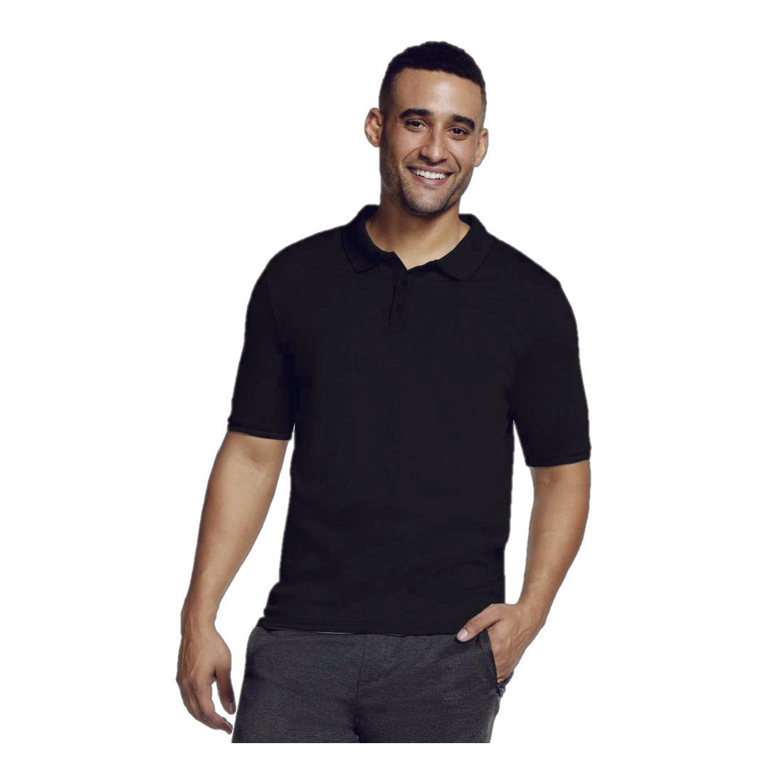 Skechers Plain Jacquard Collar Polo T-shirt