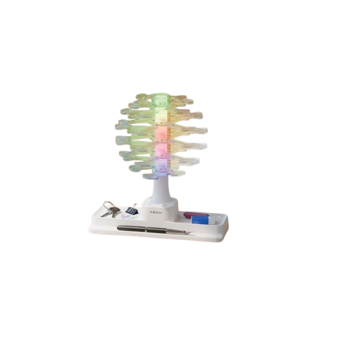 XECH SPIRAL TREE LAMP WITH ORGANIZER