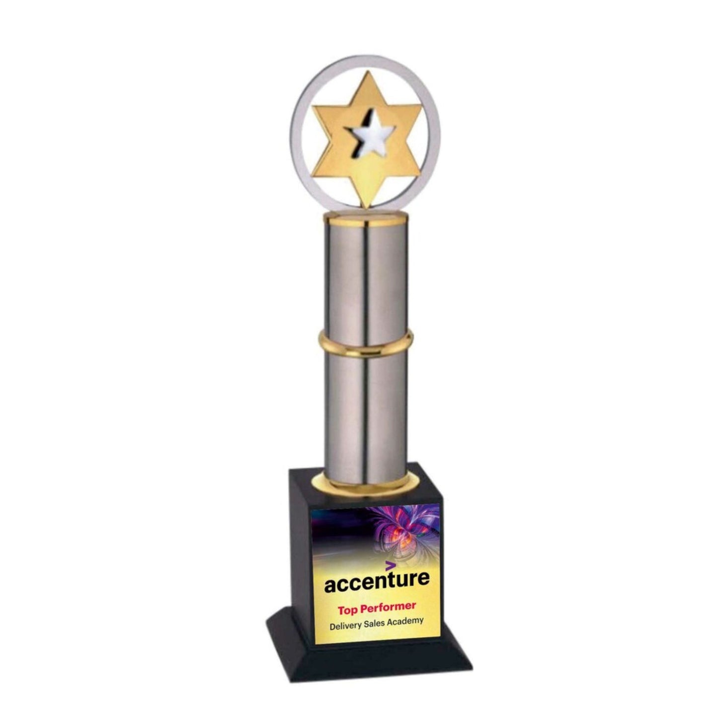 Stacked Star Excellence Trophy