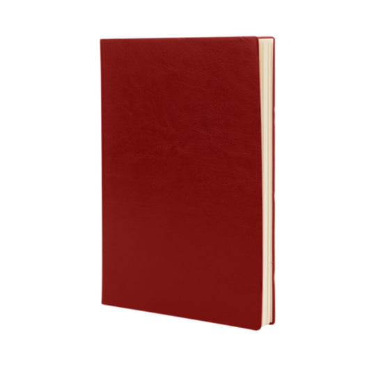 Concise Red A5 Diary with Soft touch PU Cover