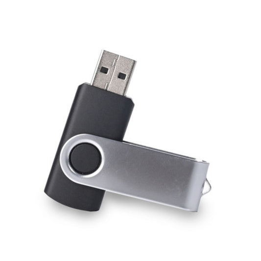Red Swivel USB Pendrive Shell