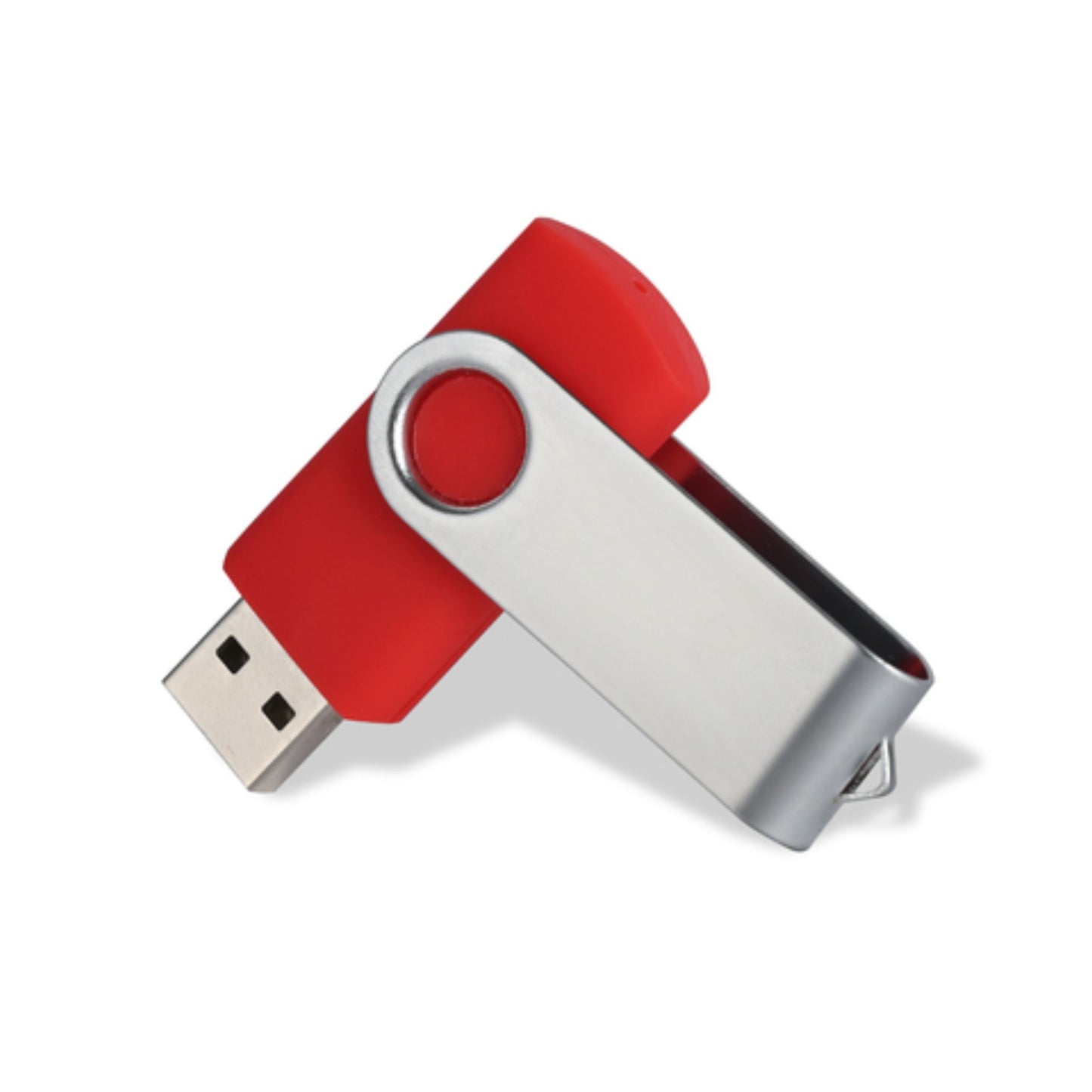 Red Swivel USB Pendrive Shell