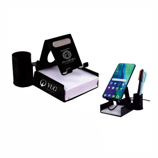 Mobile Stand, Memo Pad, Pipe Pen Stand