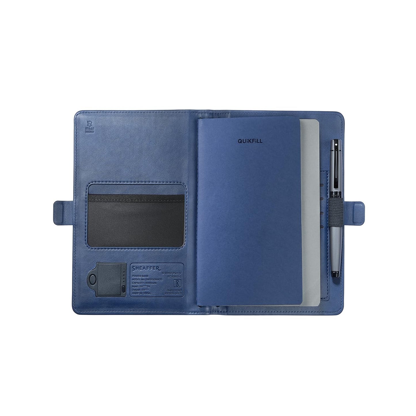 Sheaffer Superbook Mini 8000mAh Power Bank Organizer