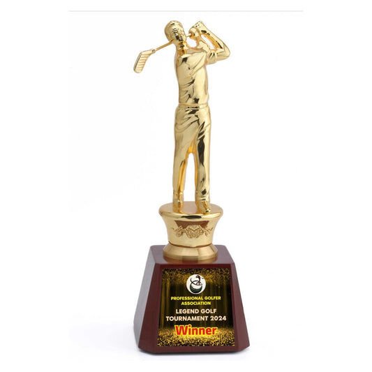 Single Golf Figurine Trophy