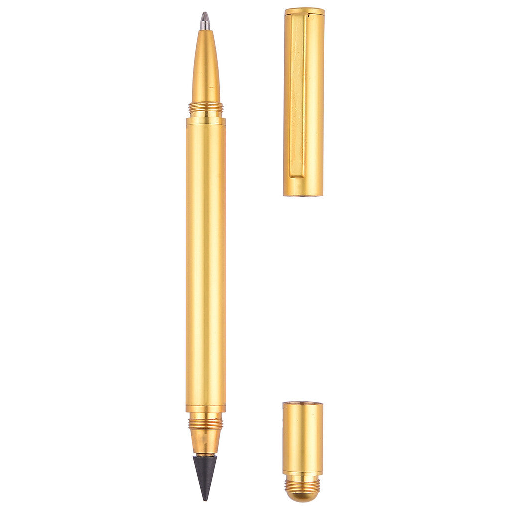 Twin 2-in1 Metal Pen with Pencil