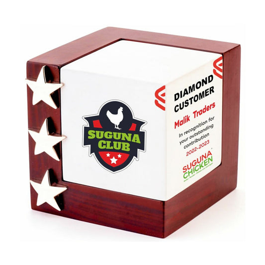 Square Wooden Trophy