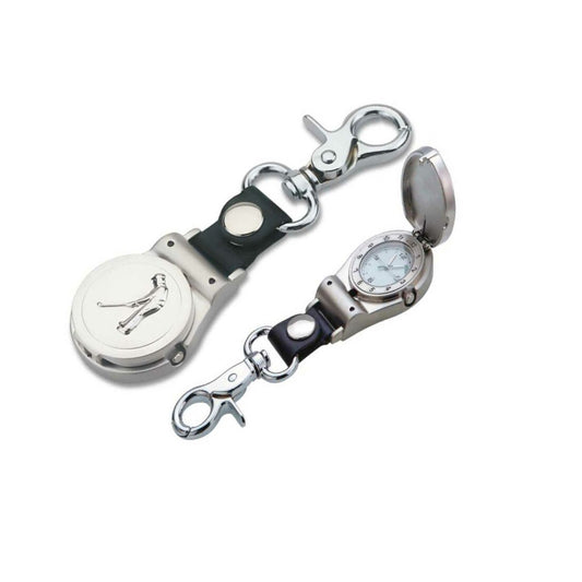 Golf Carabiner With Belt Hook & Folding Watch
