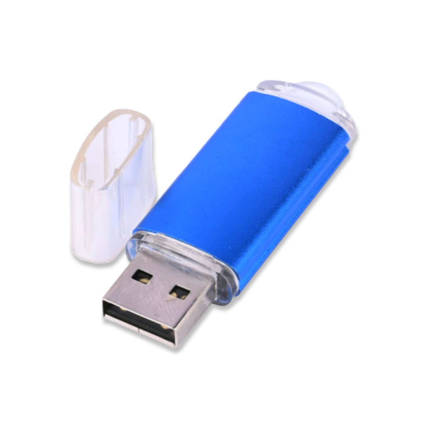 Blue Classic Metal Pendrive Shell