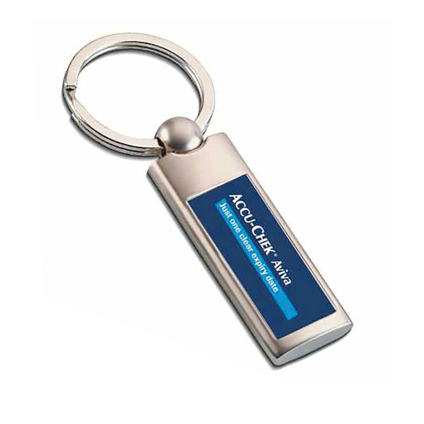 Rounded Top Rectangle Keychain