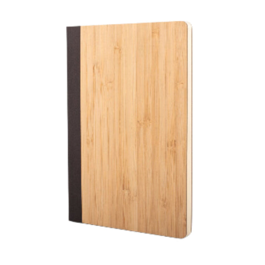 Bamboo A5 size notebook in natural finish