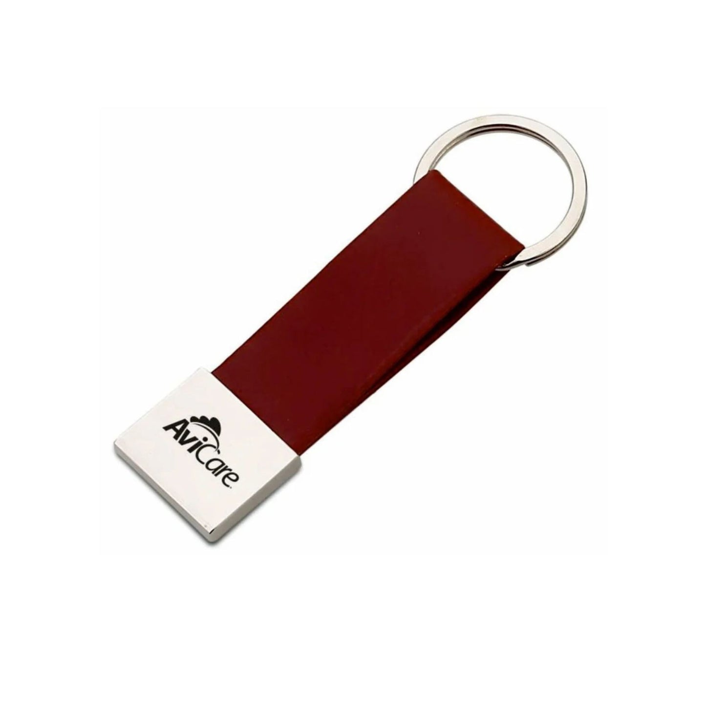 Brown Premium Leather Keychain