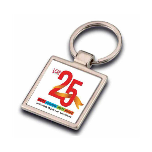 Square Keychain With Sublimation Printing