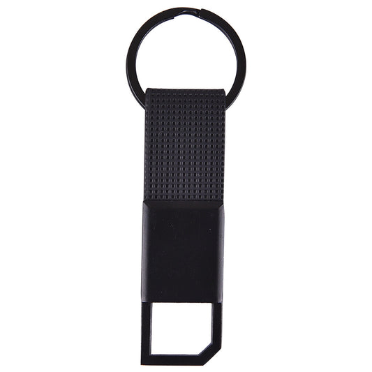 Dotty Faux Leather Keychain