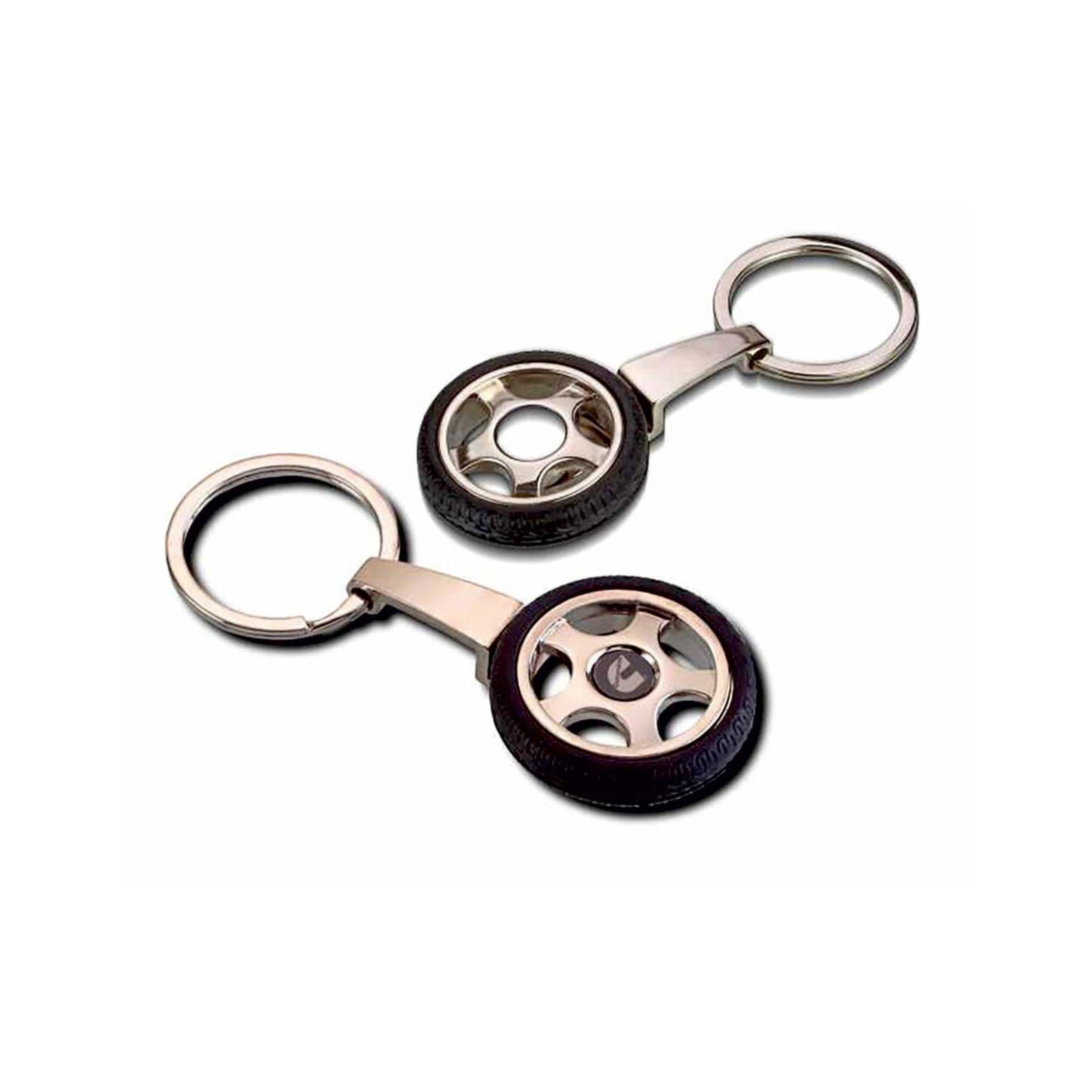 Alloy Wheel Tyre Keychain