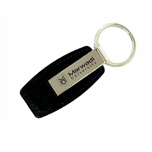 PU & Zinc Alloy Keychain