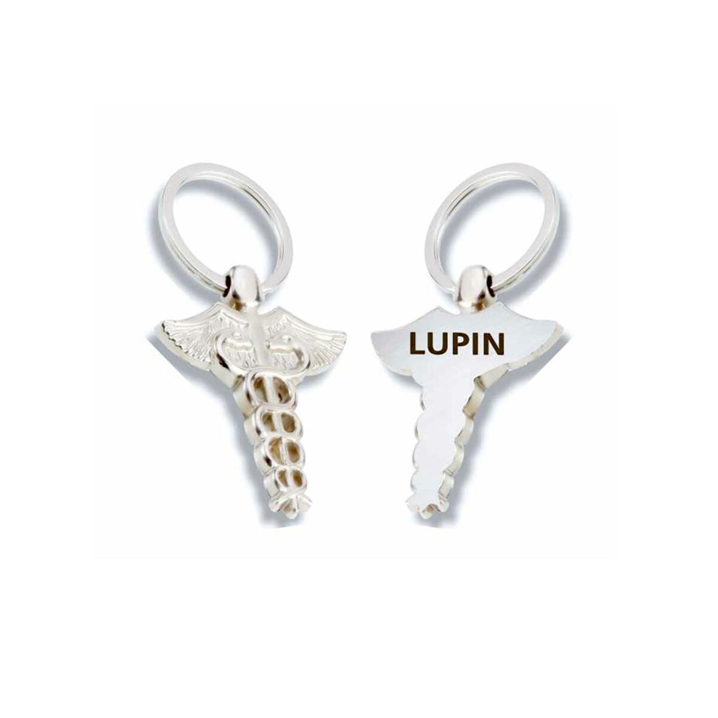 Medical Symbol Metal Keychain