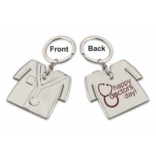 Doctor Coat Keychain
