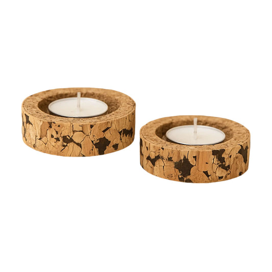 Floating Cork Diya ( Set of 2 )