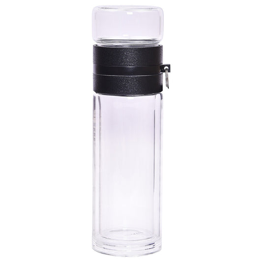 Brew Borosilicate Double Wall Bottle With Tea Infuser