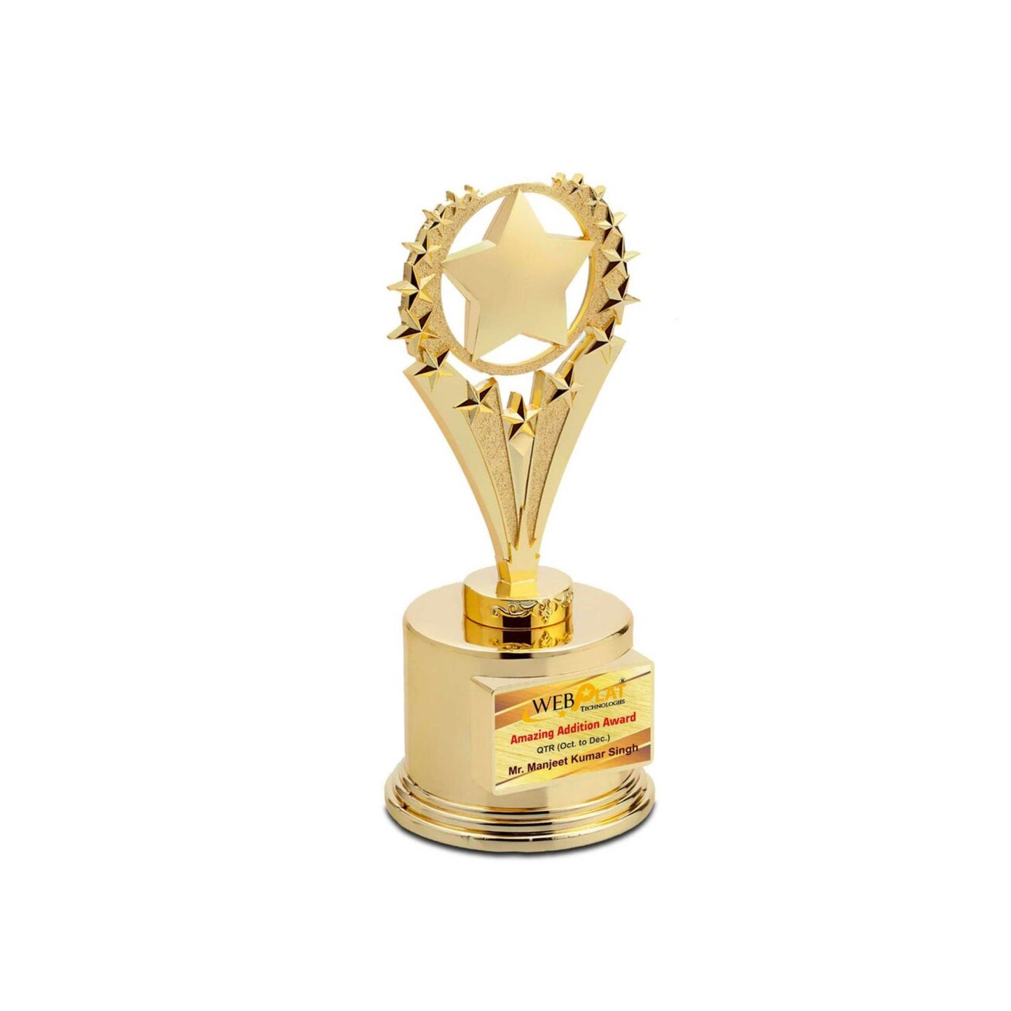 Galaxy Star Circle Trophy