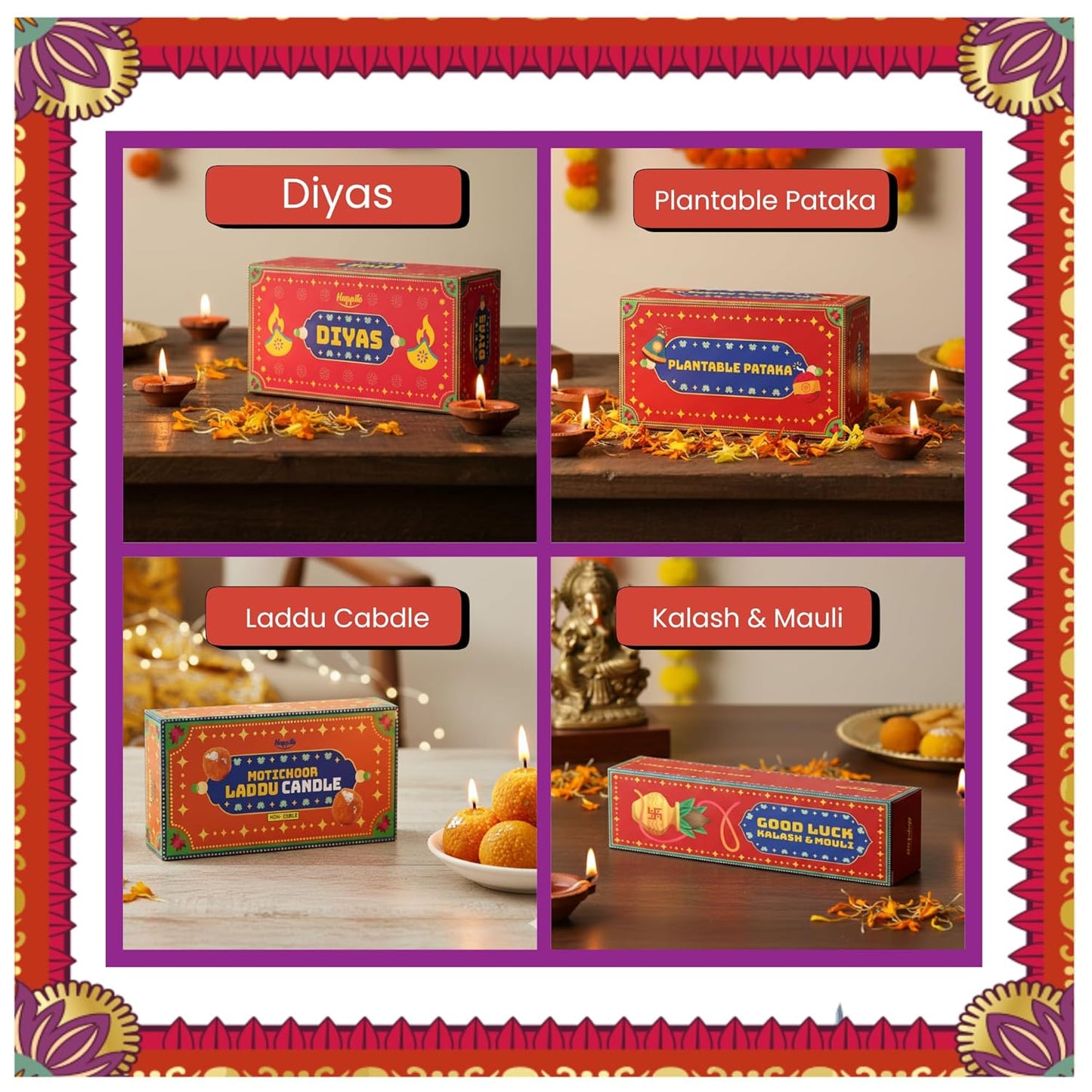 Happilo Tyohar 10 Inclusions Gift Box